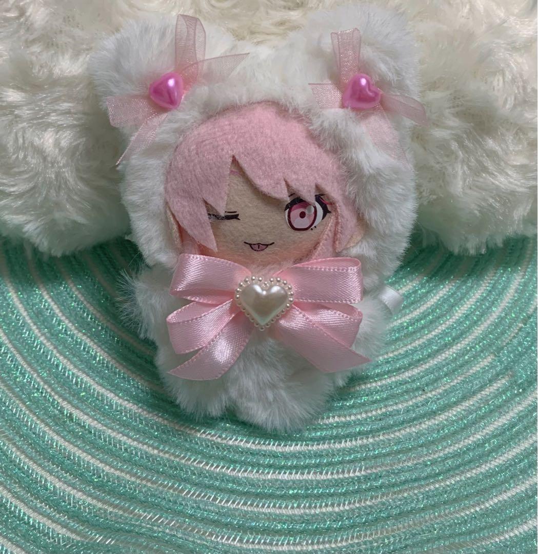 ぬいぐるみ　着ぐるみ　ねこ　ぬい服　10cm  ぷちぬい　ハンドメイド　着せ替え