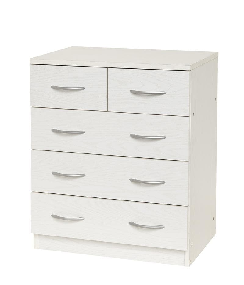 シンプルコンパクトチェスト ホワイトオーク W60