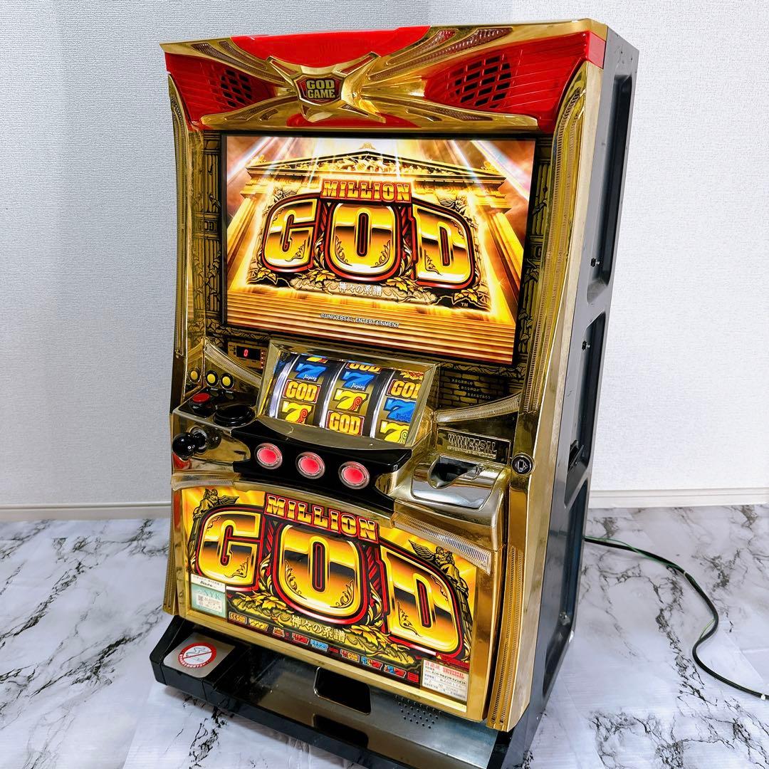 ミリオンゴッド 神々の系譜 パチスロ実機 5号機 初代 - メルカリ