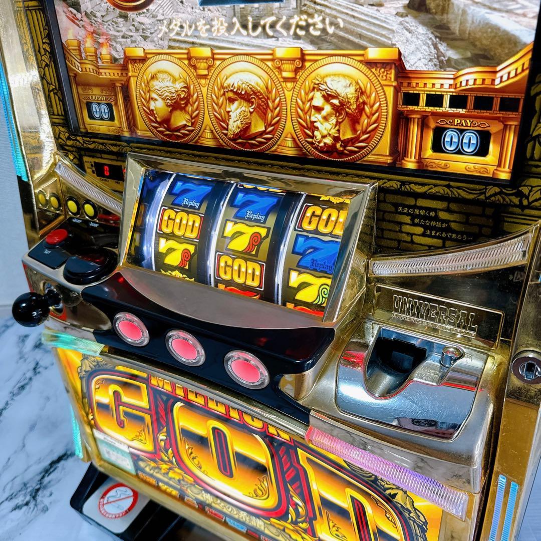 ミリオンゴッド 神々の系譜 パチスロ実機 5号機 初代 - メルカリ