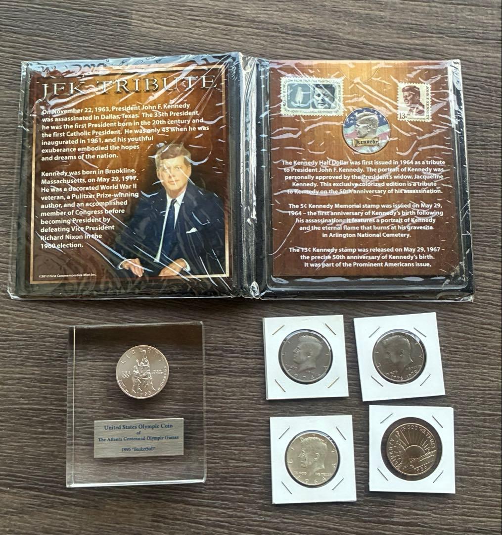古銭 アメリカ ケネディ ハーフダラー　 銀貨　記念硬貨セットオリンピック 古銭 アメリカ ケネディ ハーフダラー コイン 銀貨 記念硬貨セット