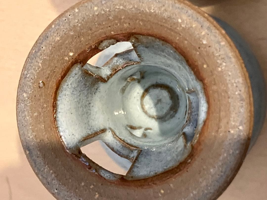 沖塩明樹　さんの古作の馬上杯　3個セット　武内晴二郎　民藝