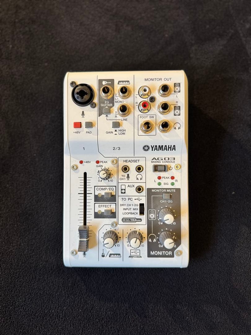 【付属品完備】YAMAHA AG03 オーディオインターフェース