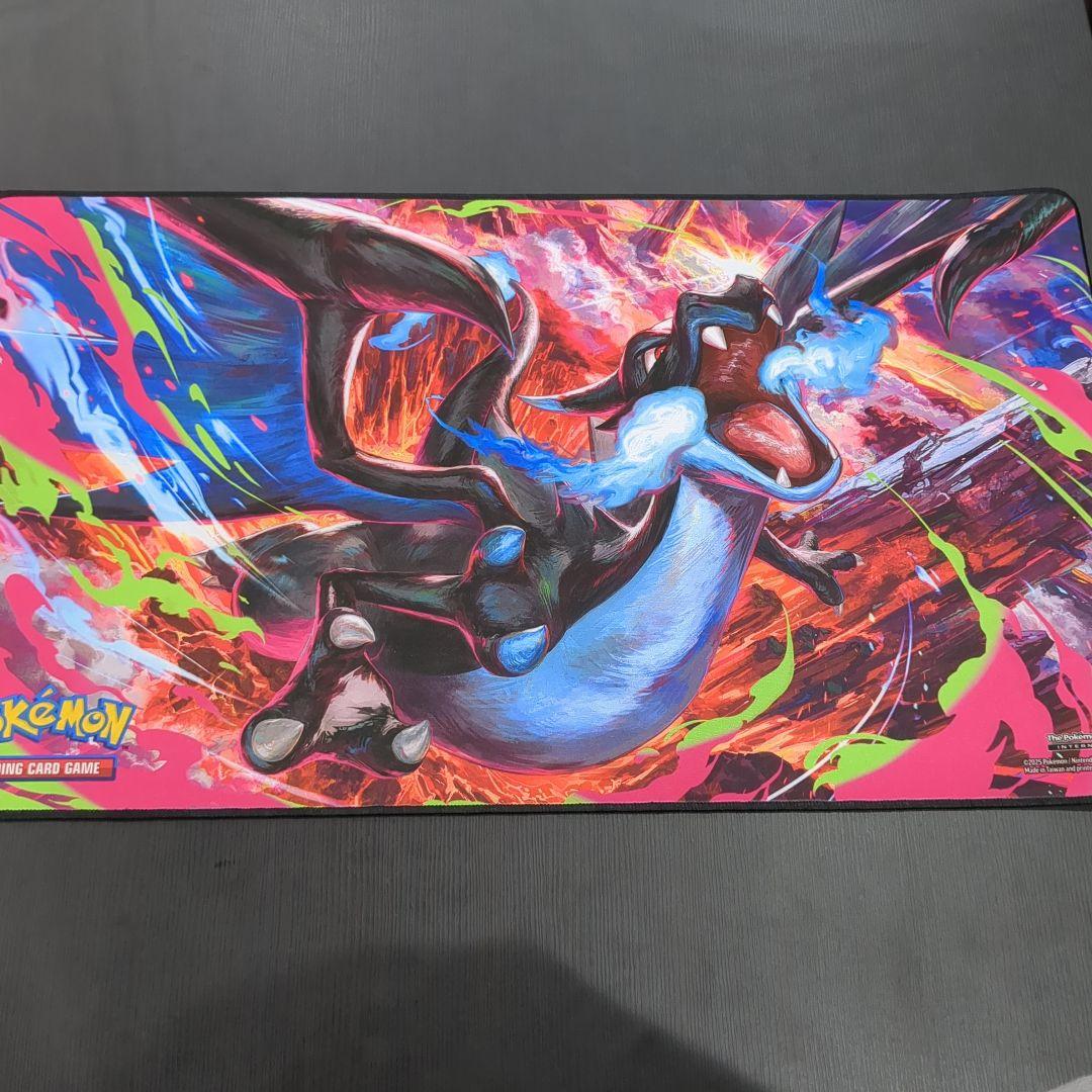 海外限定 メガリザードンX ex プレイマット【M4】 - メルカリ