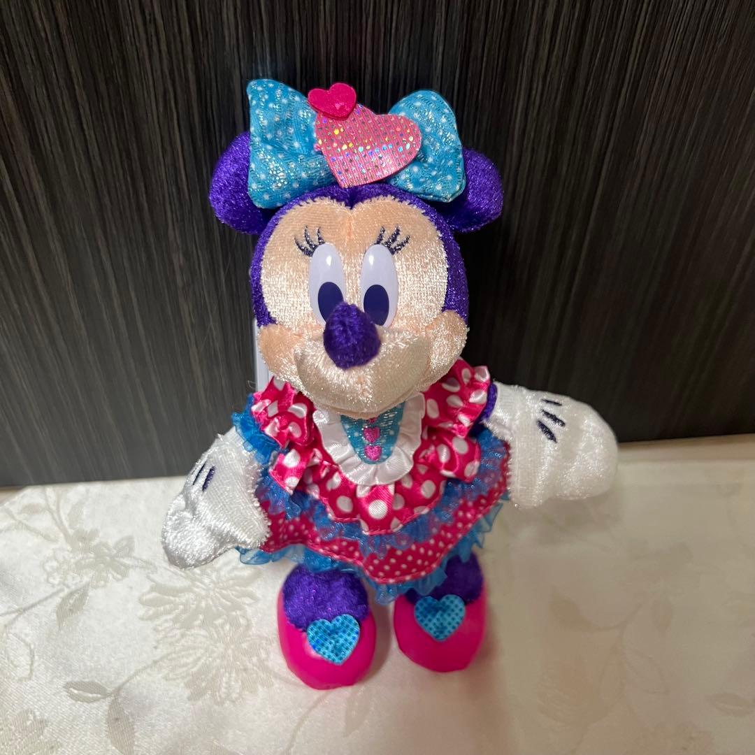 ディズニー パルパルーザ ぬいぐるみバッジ ミッキー ミニー 2点セット