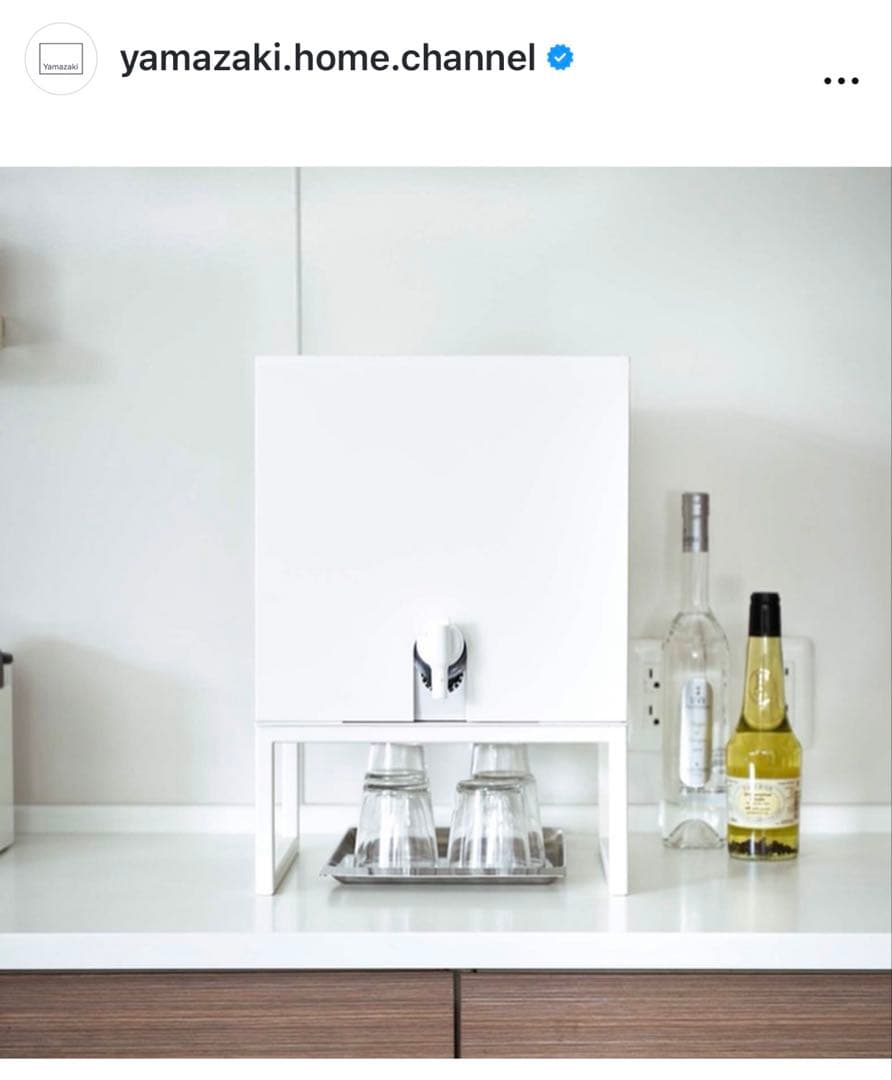 週末値下げ【人気完売品】tower バッグインボックススタンド 山崎実業