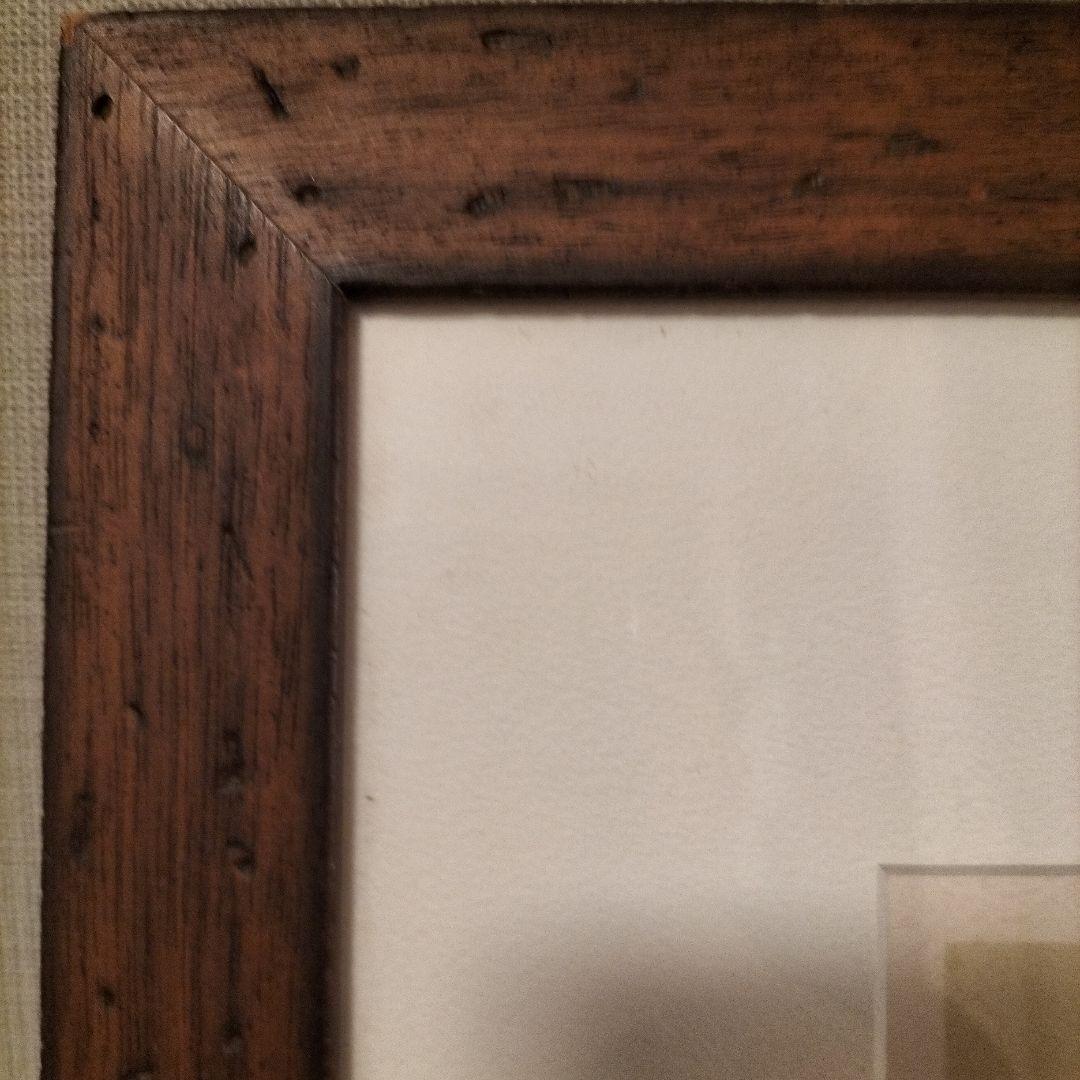 竹久夢二　版画　黒船屋 　縦1ｍの特大サイズ