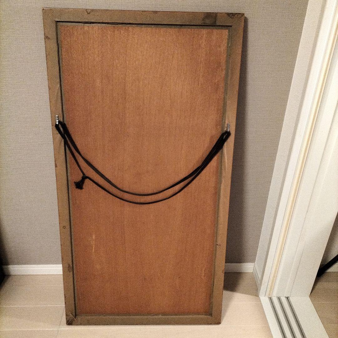 竹久夢二　版画　黒船屋 　縦1ｍの特大サイズ