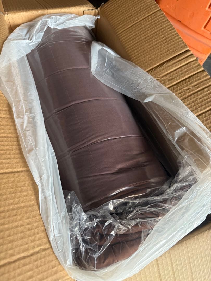 新品　羽根布団8点セット　SD セミダブルセット ベッドタイプ　ブラウン