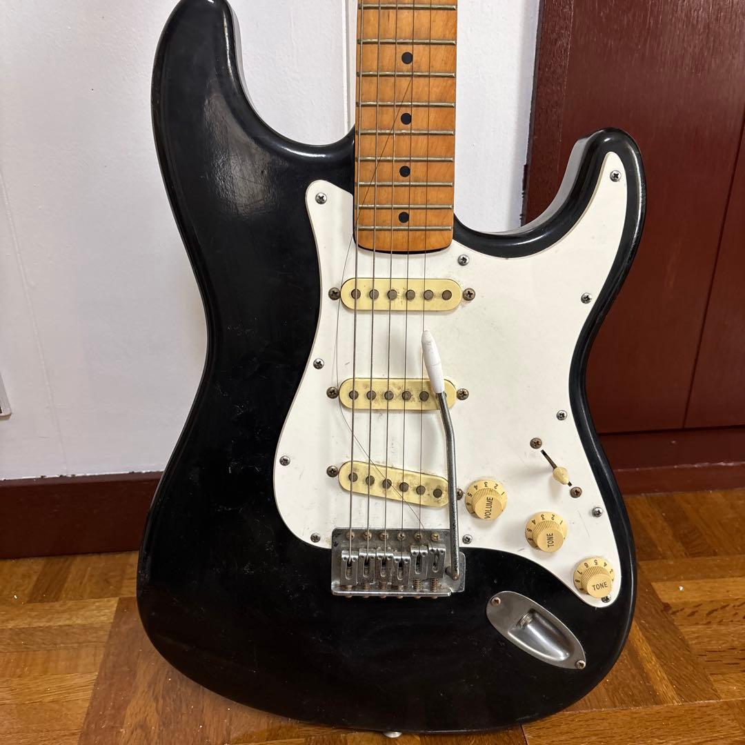 エレキギター ブラック