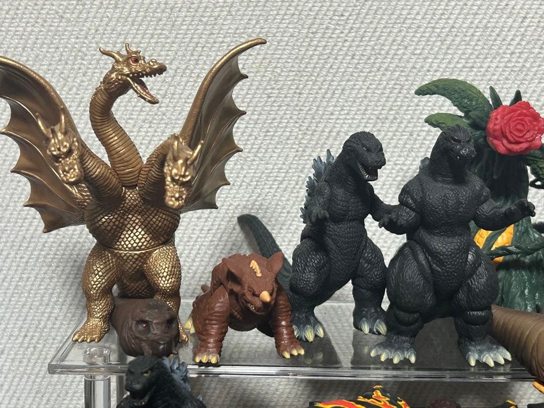 ゴジラミニソフビ ミニバトルG ゴジラ真撃大全 まとめ - メルカリ