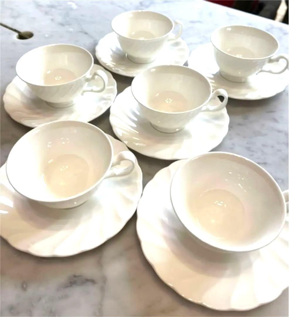 ノリタケ ボーンチャイナ 9810 カップ＆ソーサー 6客セット‼️ - メルカリ