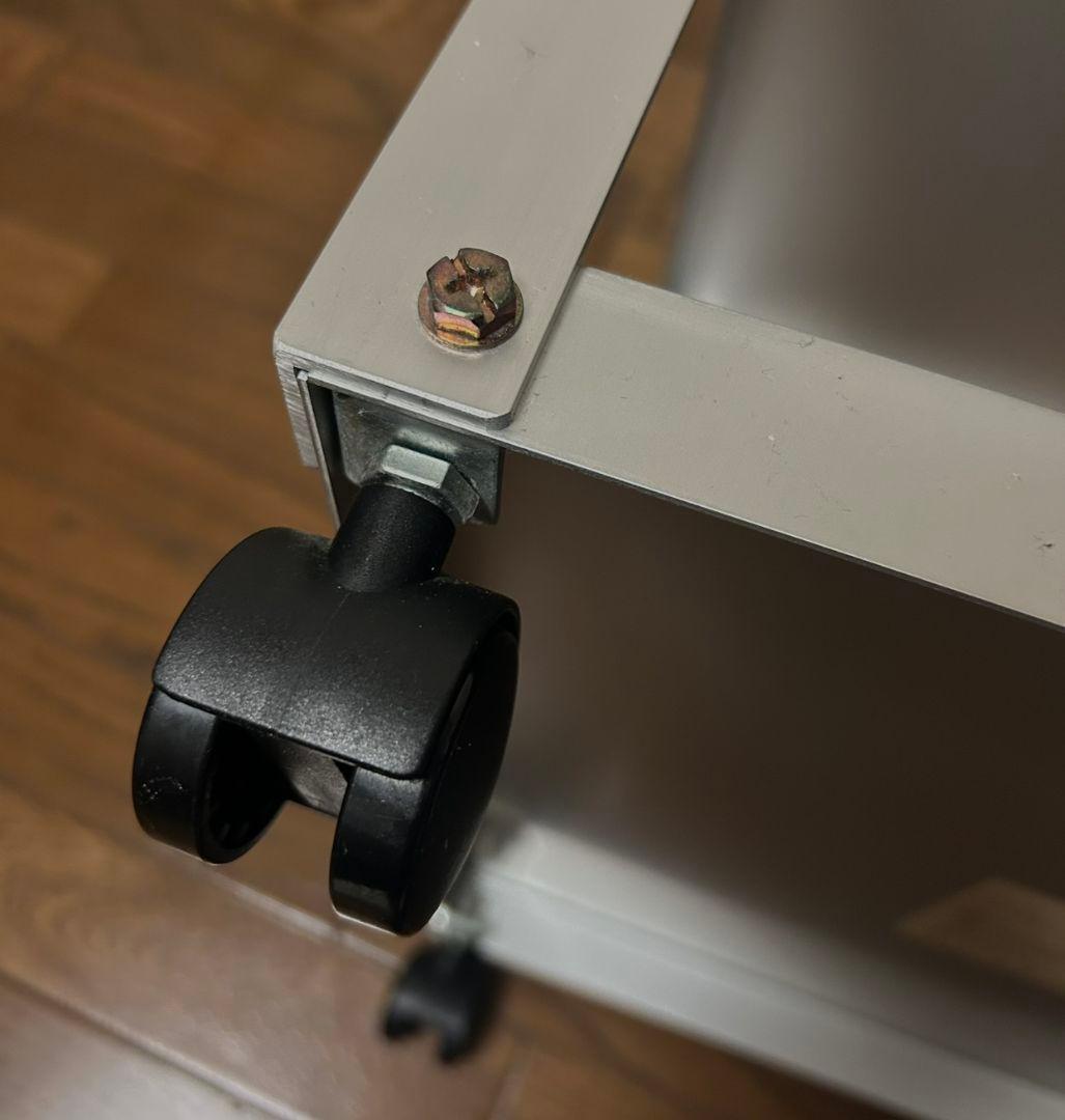 廃盤 希少 無印良品 アルミ ローテーブル サイドテーブル