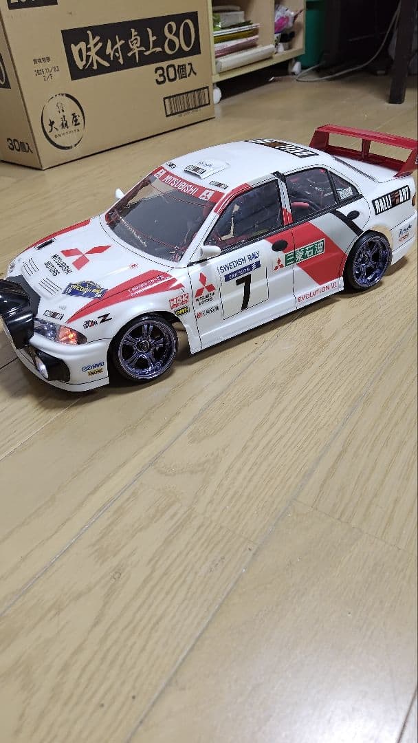 o*9様 1/10ボディ ランサーエボⅢ Rallyver.