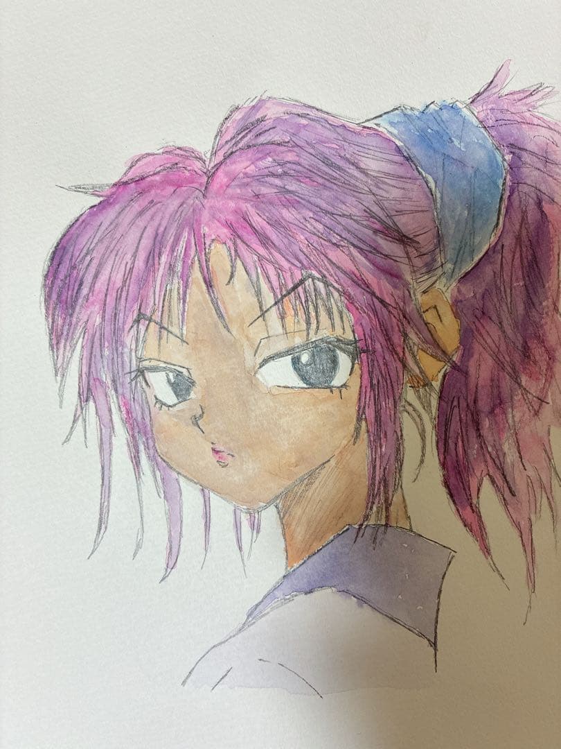 私が書いた水彩画♥