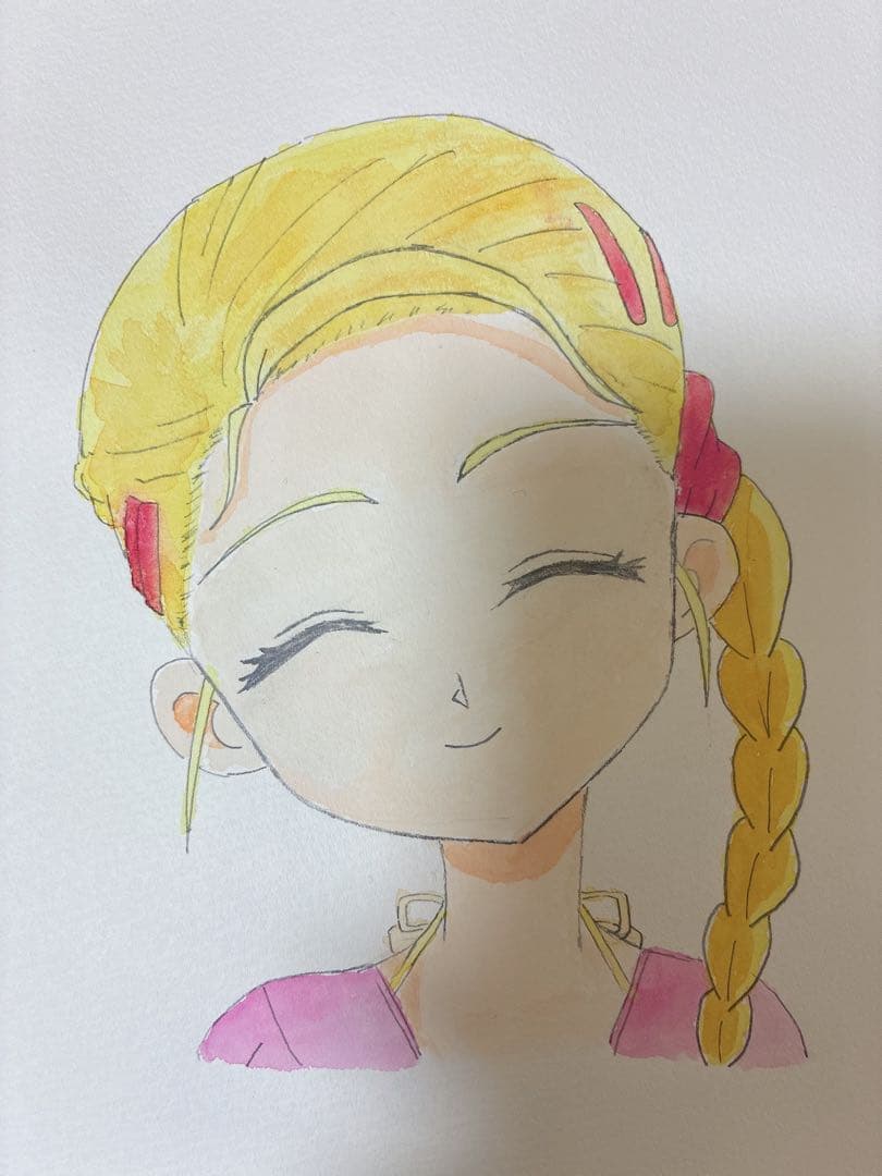 私が書いた水彩画♥