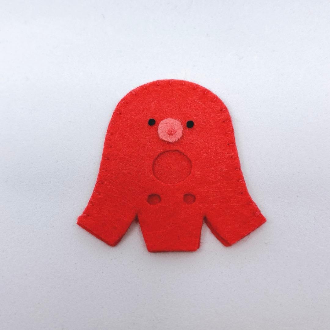 1】シルバニア 着ぐるみ フェルト おにぎり ウインナー ハンドメイド