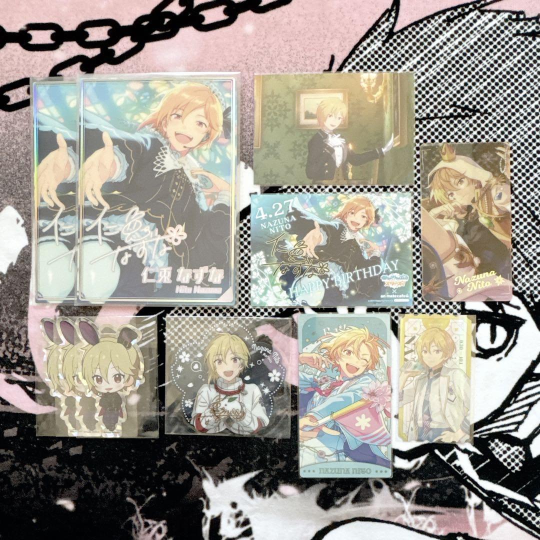 仁兎 なずな あんスタ いつぬい ぱしゃっつ アクスタ 缶バッジ まとめ