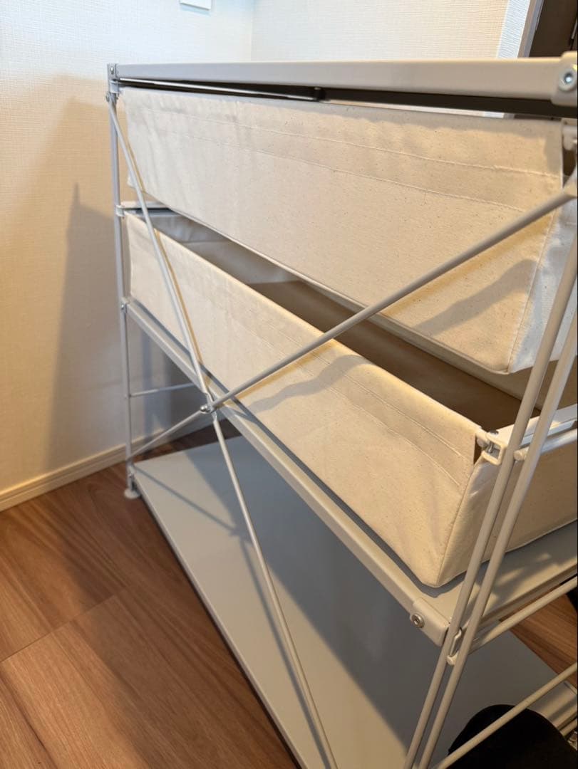 無印良品　スチールユニットシェルフ