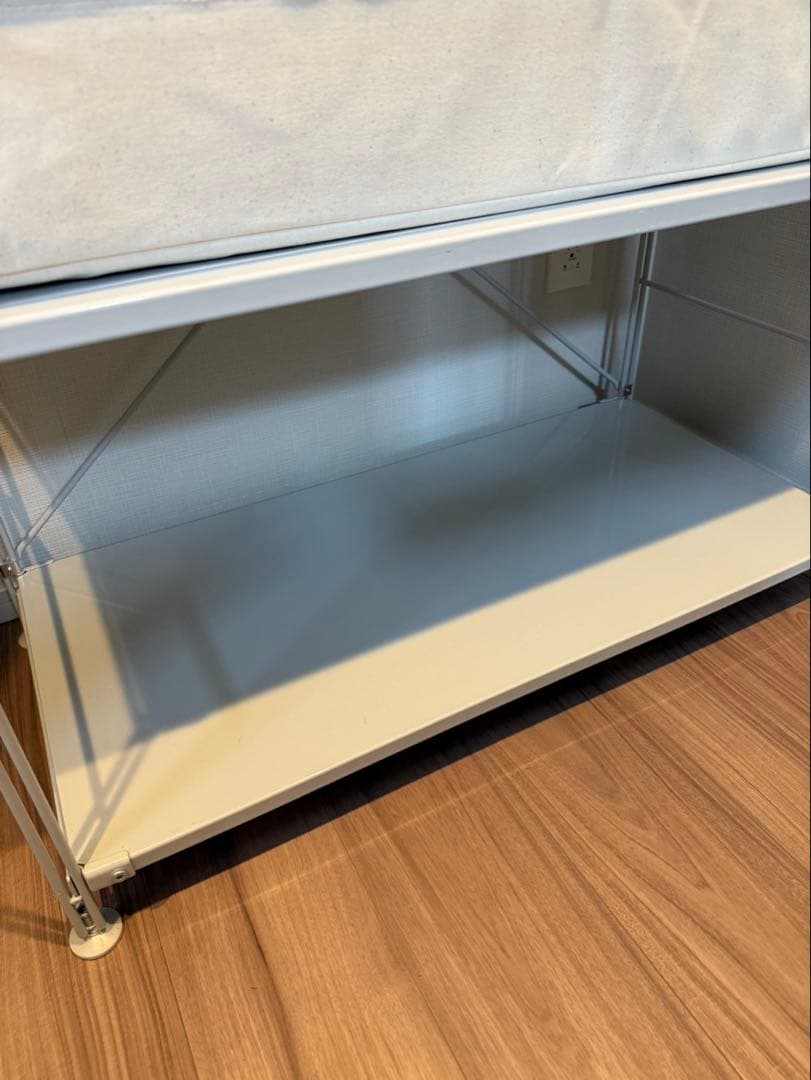 無印良品　スチールユニットシェルフ