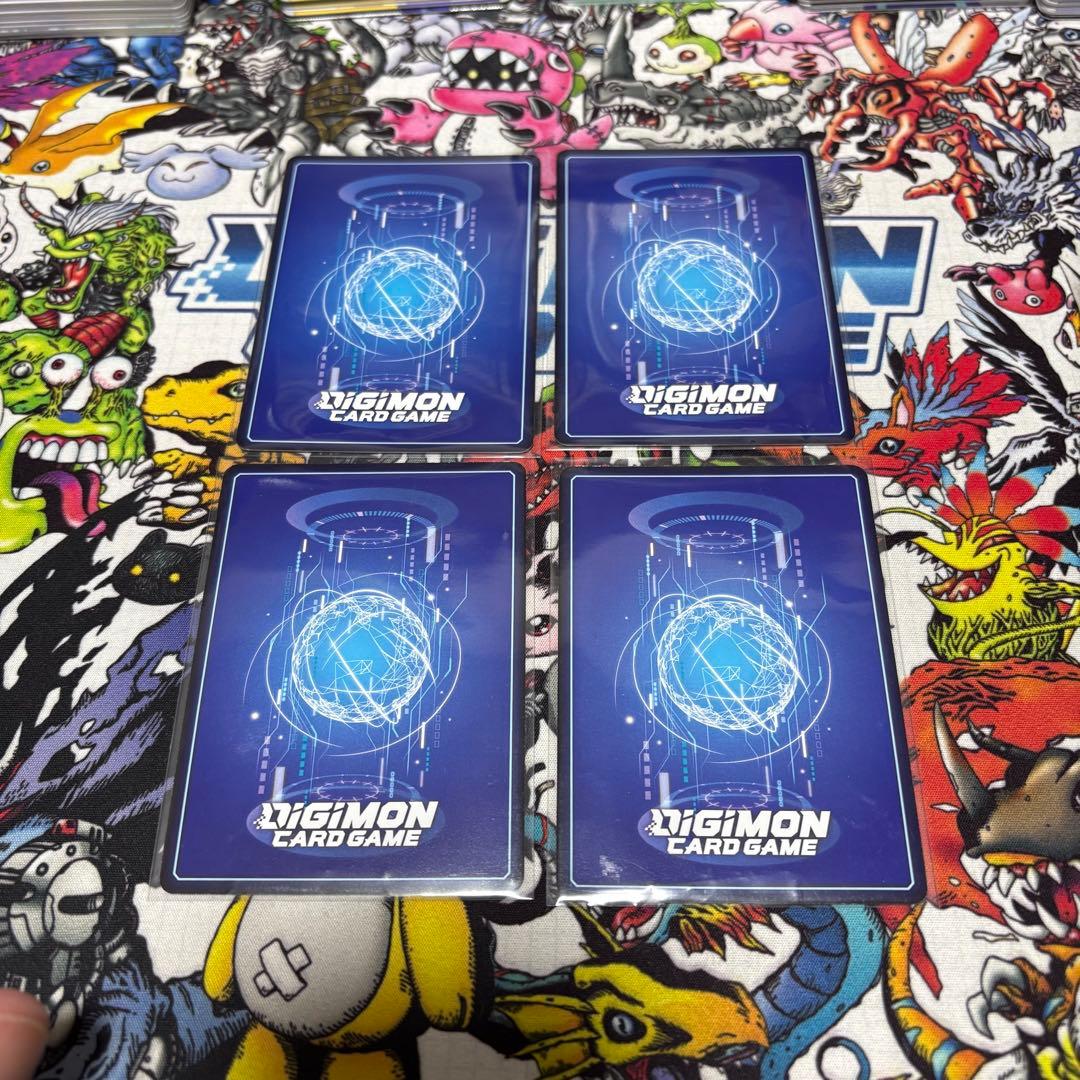 ヴァイオレット・インブーツ2枚、ネクロモン2枚セット パラレル デジカ