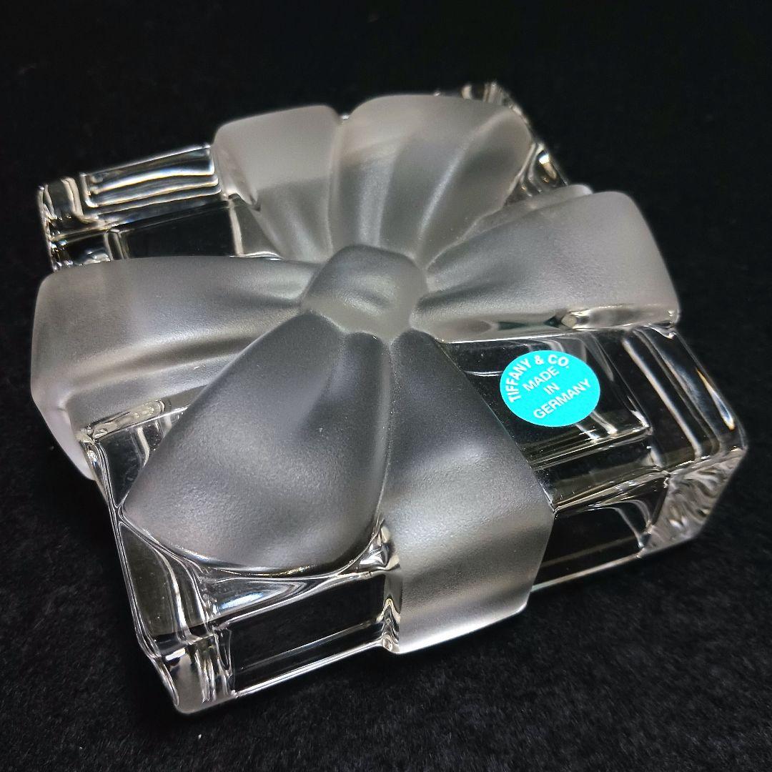 Y3301-1 ティファニー ガラスケース ジュエリーBOX　ひ