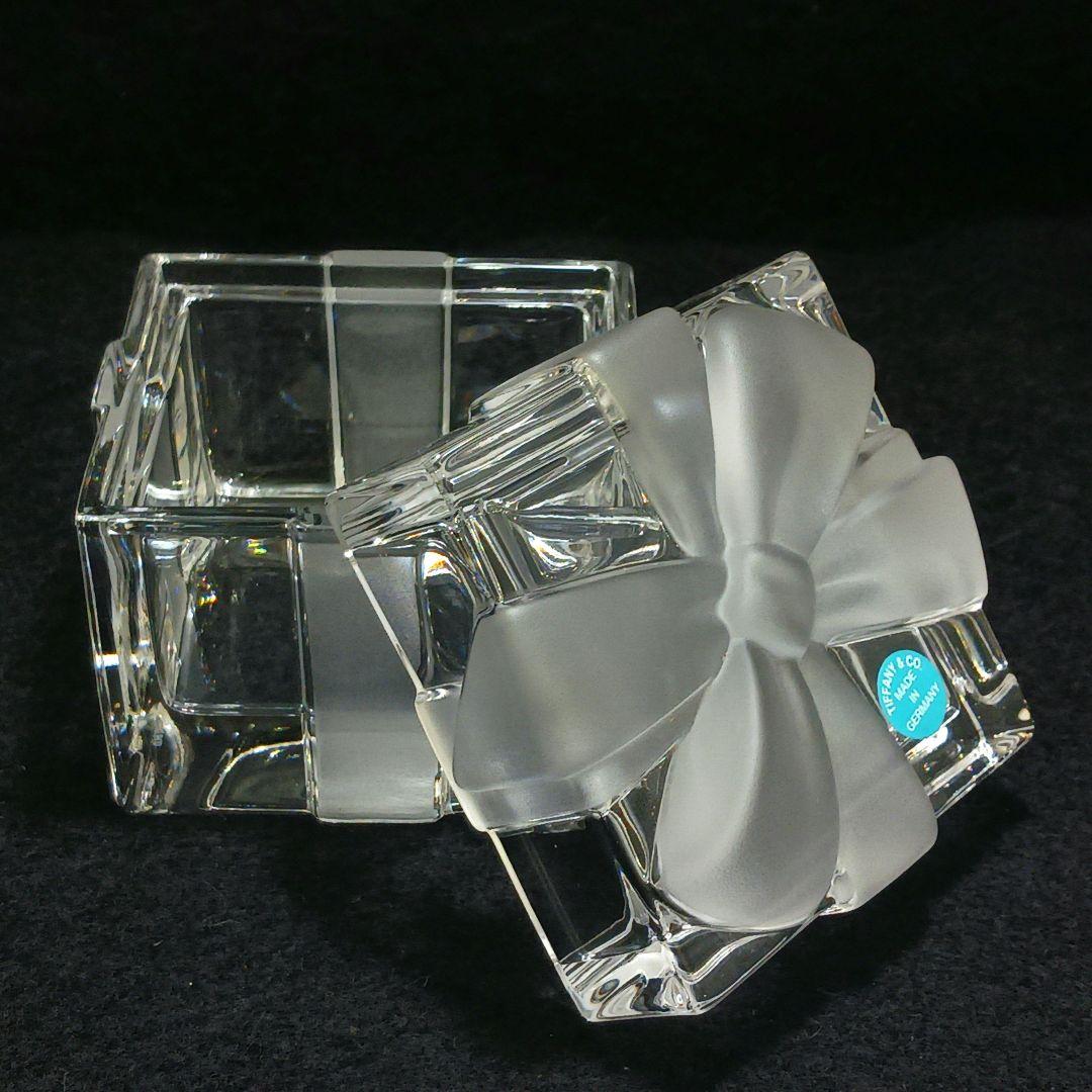Y3301-1 ティファニー ガラスケース ジュエリーBOX　ひ