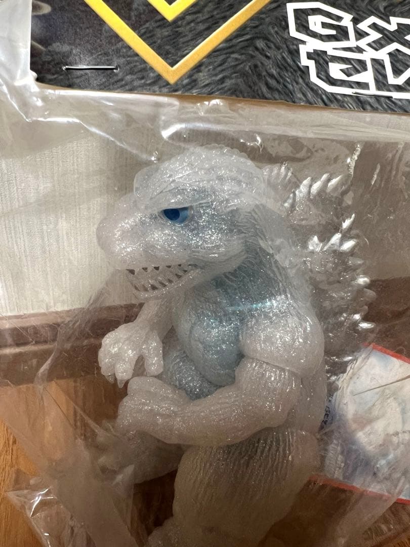 羽沢組 Gメモリーズセレクション デスゴジ ソフビ 白クリア シルバーラメ入