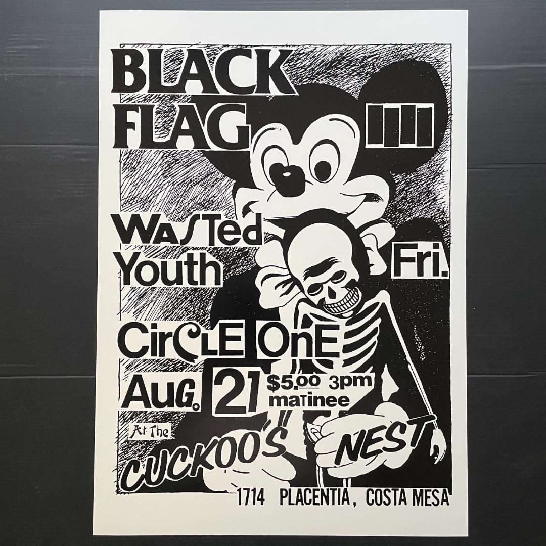 ポスター☆レイモンド・ペティボン ”Black Flag