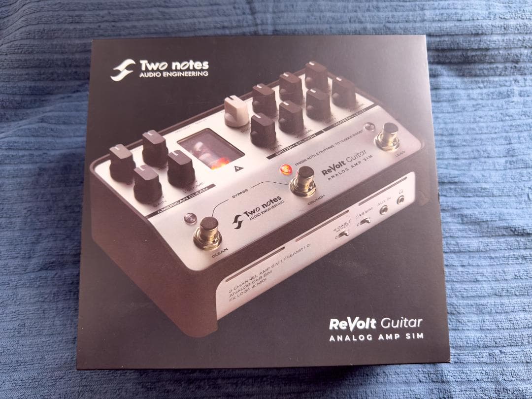 Two Notes ReVolt Guitar アナログアンプシミュレーター