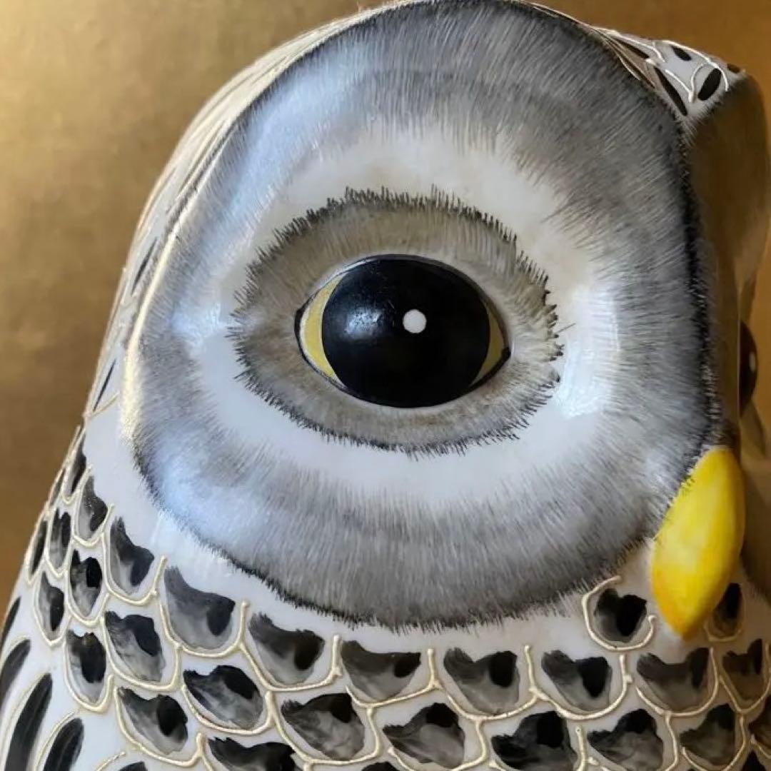フクロウの置物 特大