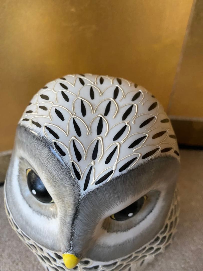 フクロウの置物 特大