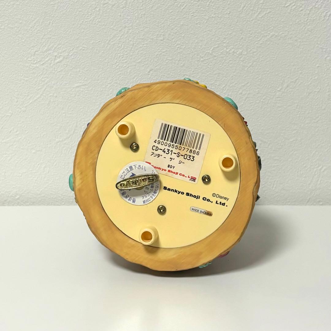 ディズニー　リトルマーメイド　アリエル　スノードーム　オルゴール