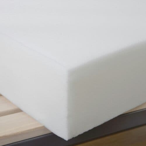 10cm高反発マットレス シングル ホワイト 25D 120N S