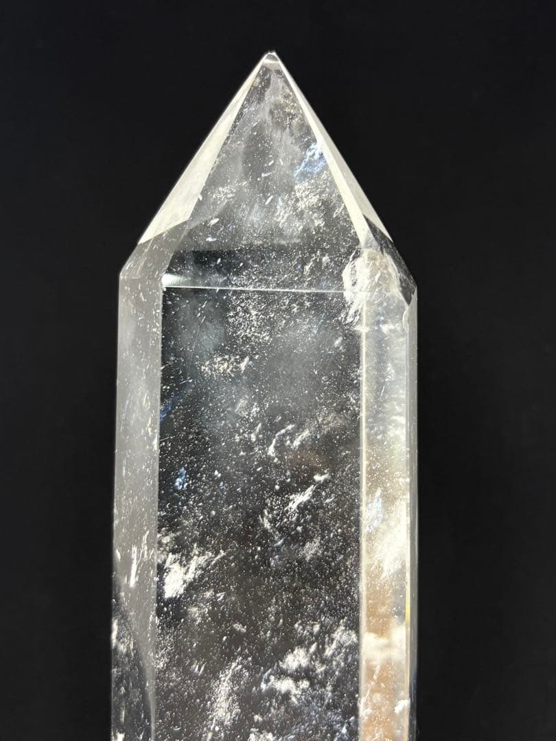 最大級！美しい天然水晶六角柱　訳あり激安　重さ約2558g 高さ約332mm