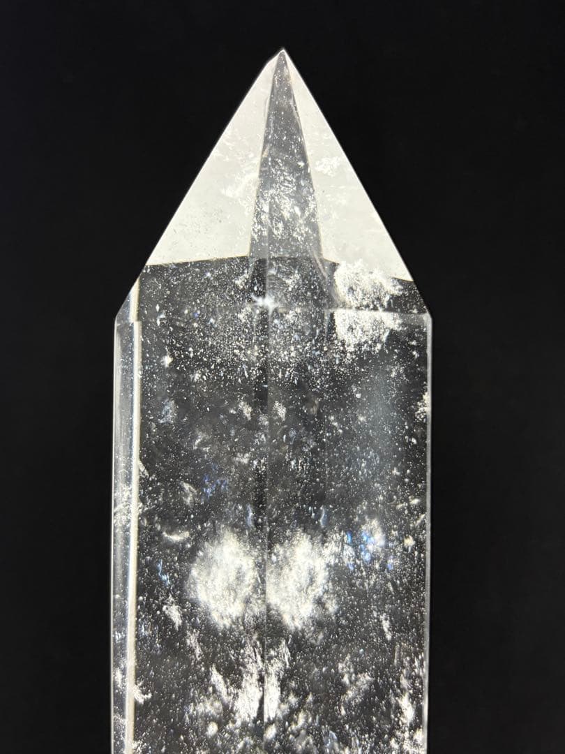 最大級！美しい天然水晶六角柱　訳あり激安　重さ約2558g 高さ約332mm