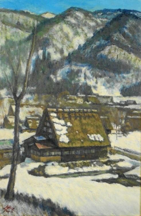 小野昭　 　　白川郷