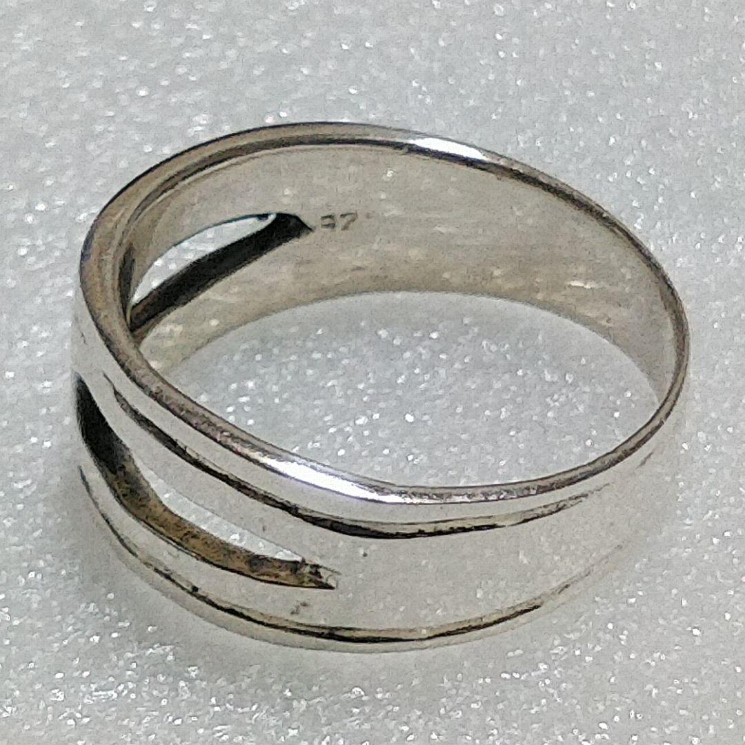 SILVER 925 スリットデザイン オープンワークリング 未使用品 - メルカリ
