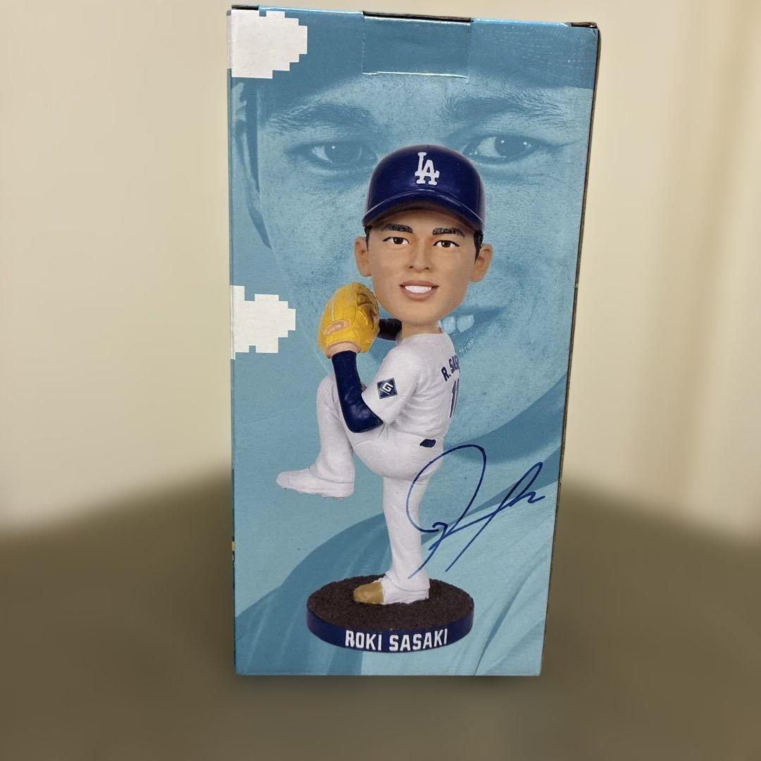 【未開封先着限定】佐々木朗希ボブルヘッド8/4ドジャースタジアム配布