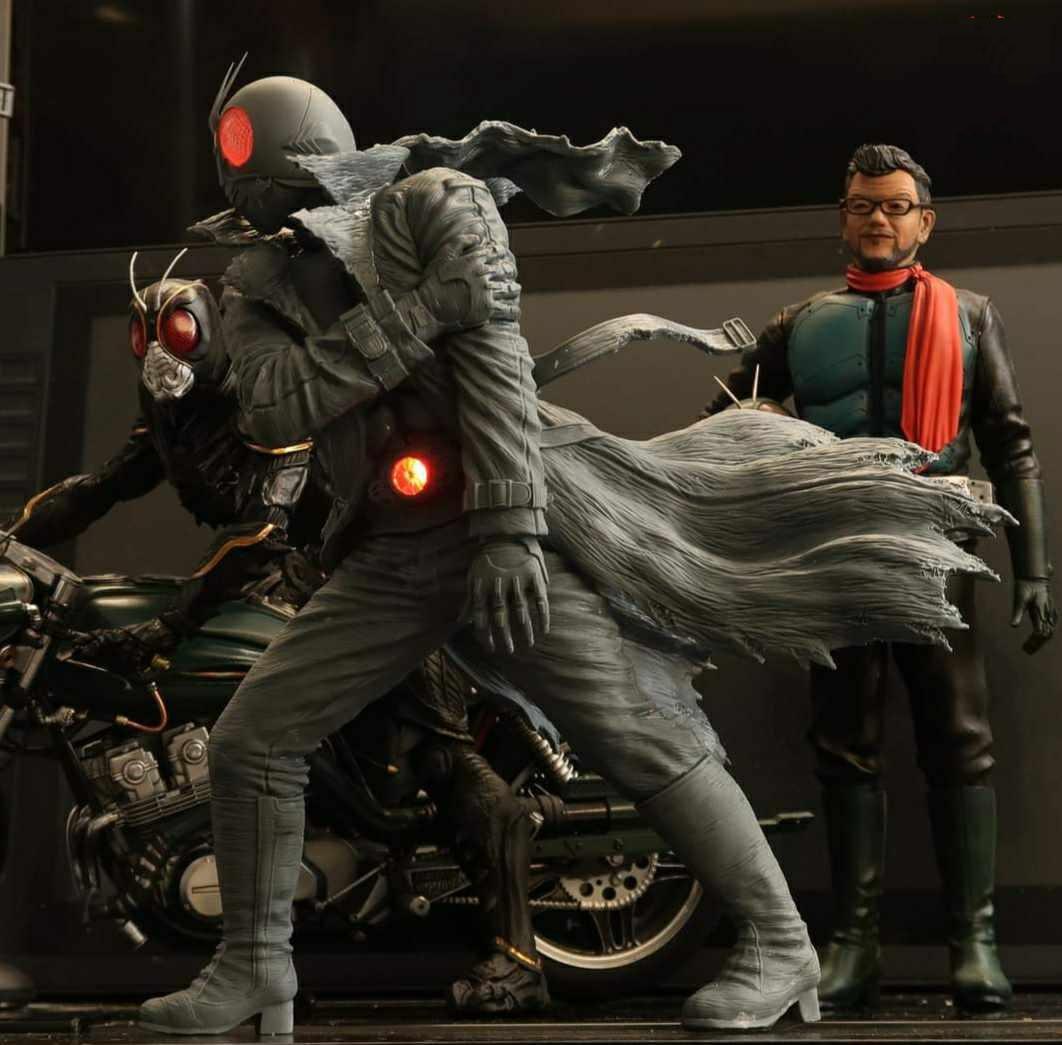 1/6スケール 新仮面ライダー ガレージキット (未組み立て未塗装