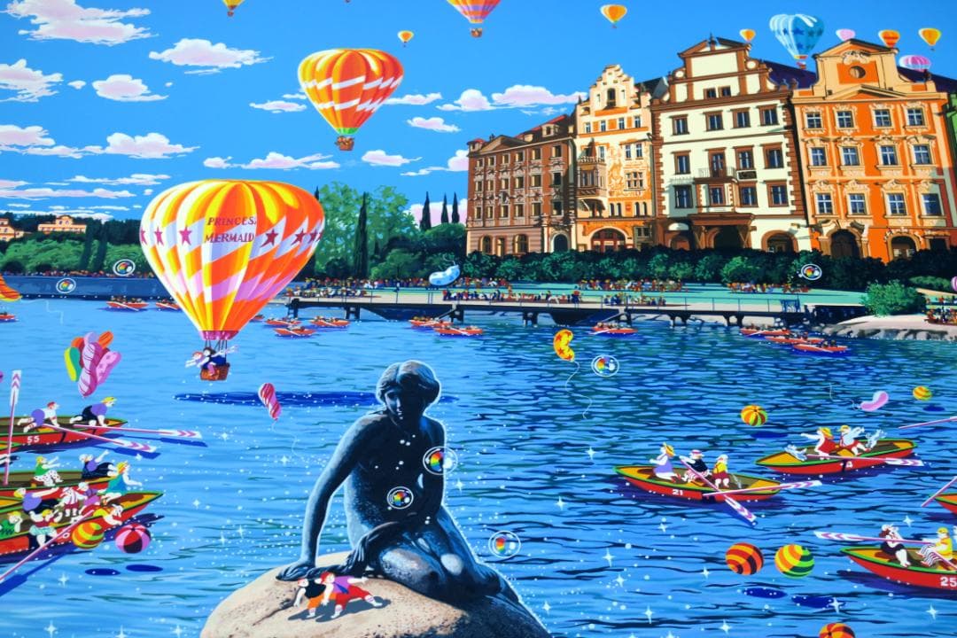 ヒロ・ヤマガタ】 プリンセスマーメイド シルクスクリーンシート 山形