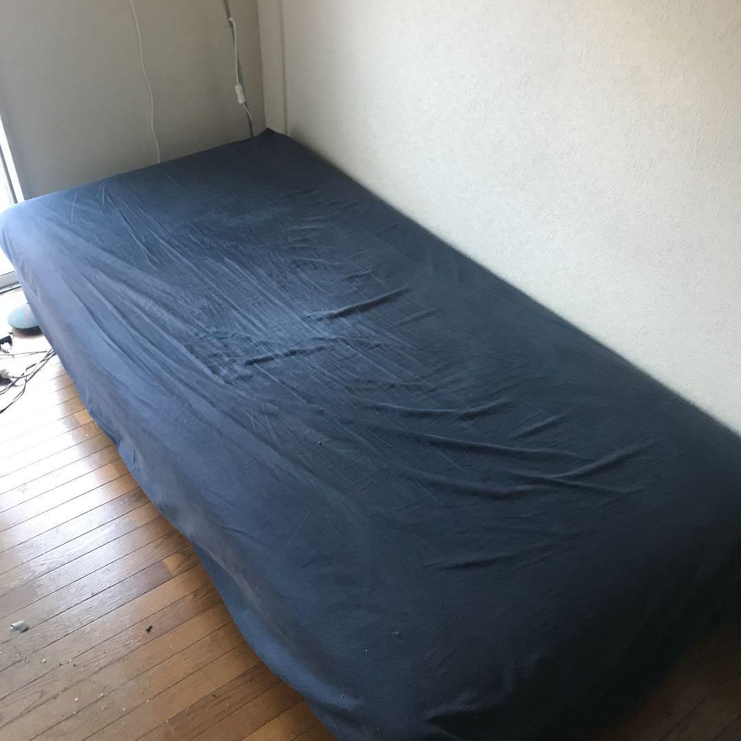 無印良品シングルベッド(東京ピックアップ、4／10まで出品)