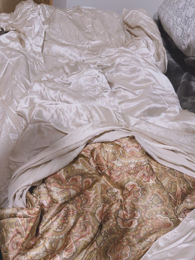 手挽き真綿掛けふとん　シングルサイズ　　ニシカワ（未使用）