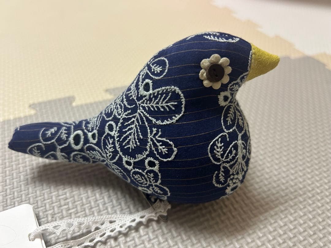 最安値　新品 ミナペルホネン kotori ネイビー