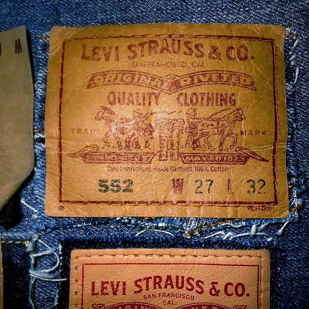 デニムリメイク用 本革タグ Levi's他12点セット - メルカリ
