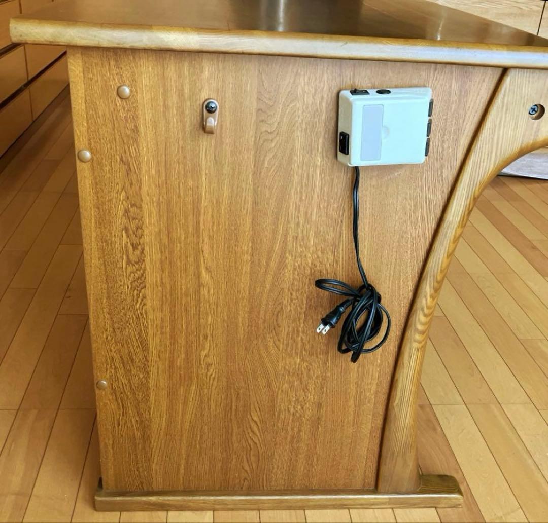 1️⃣コイズミ学習机　天板　KOIZUMI WOODYECO 勉強机　事務机　天然木