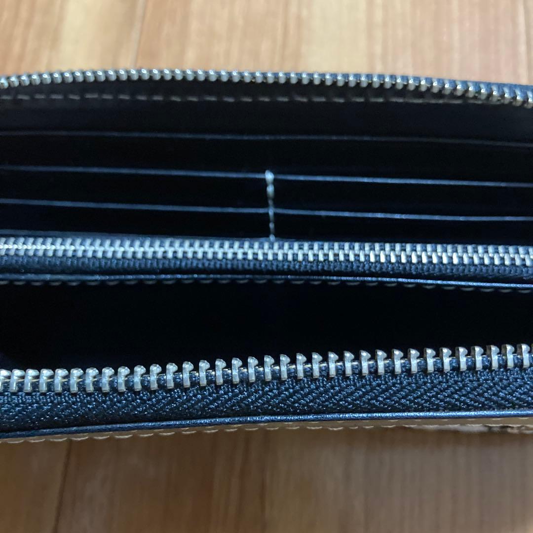 キティ　長財布　ウォレット　花山　キティ京桜　ブラック