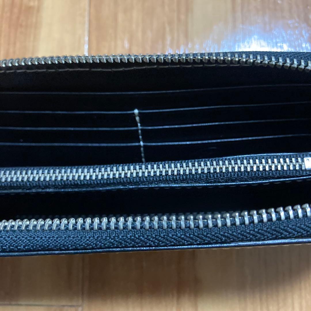 キティ　長財布　ウォレット　花山　キティ京桜　ブラック