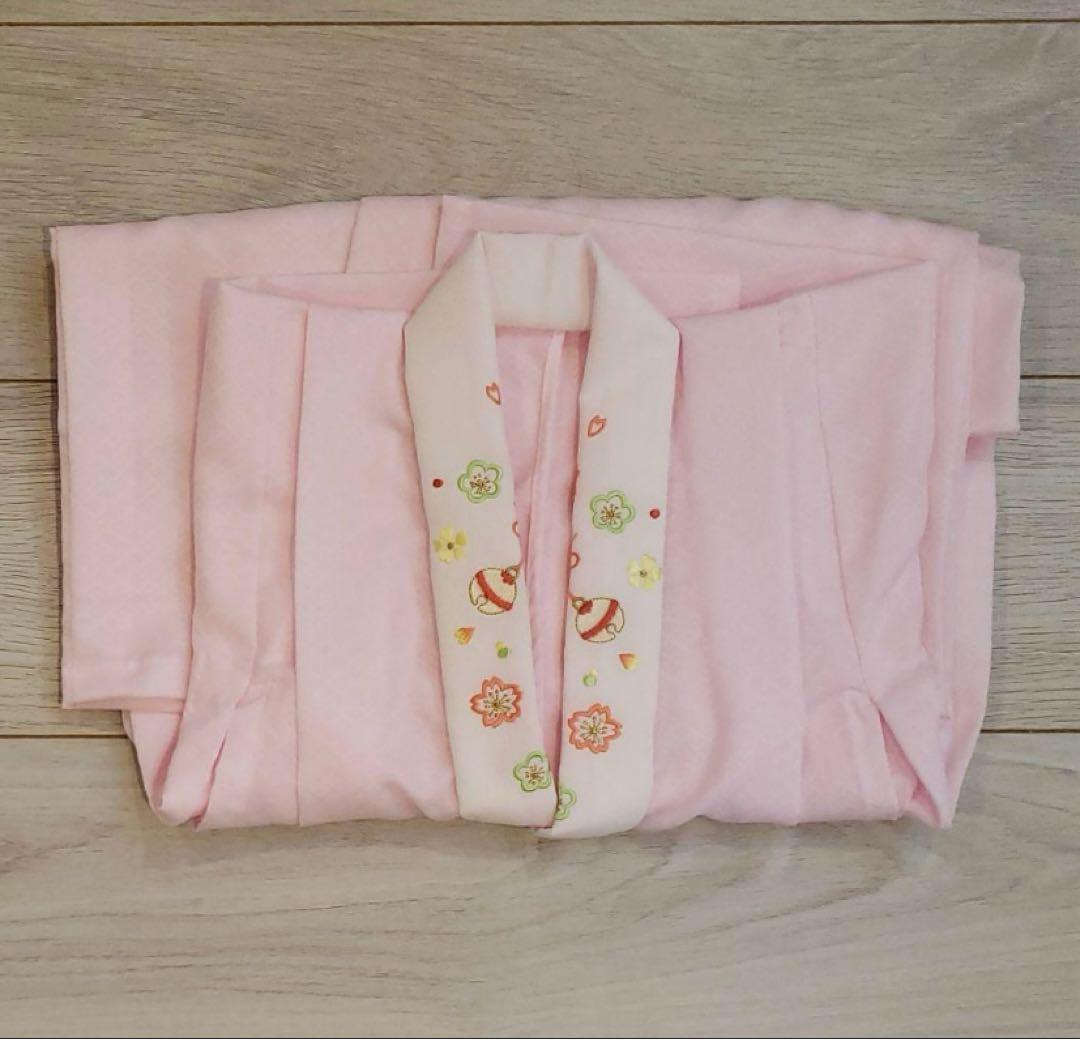 【式部浪漫】七五三 3歳 着物 被布 セット 日本製 ピンク花柄お祝い事お正月