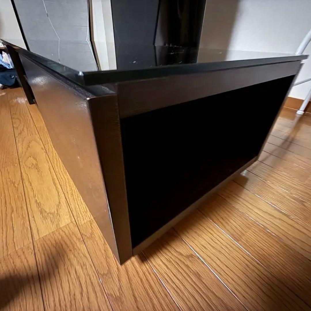 テレビボード 130cm ガラス天板